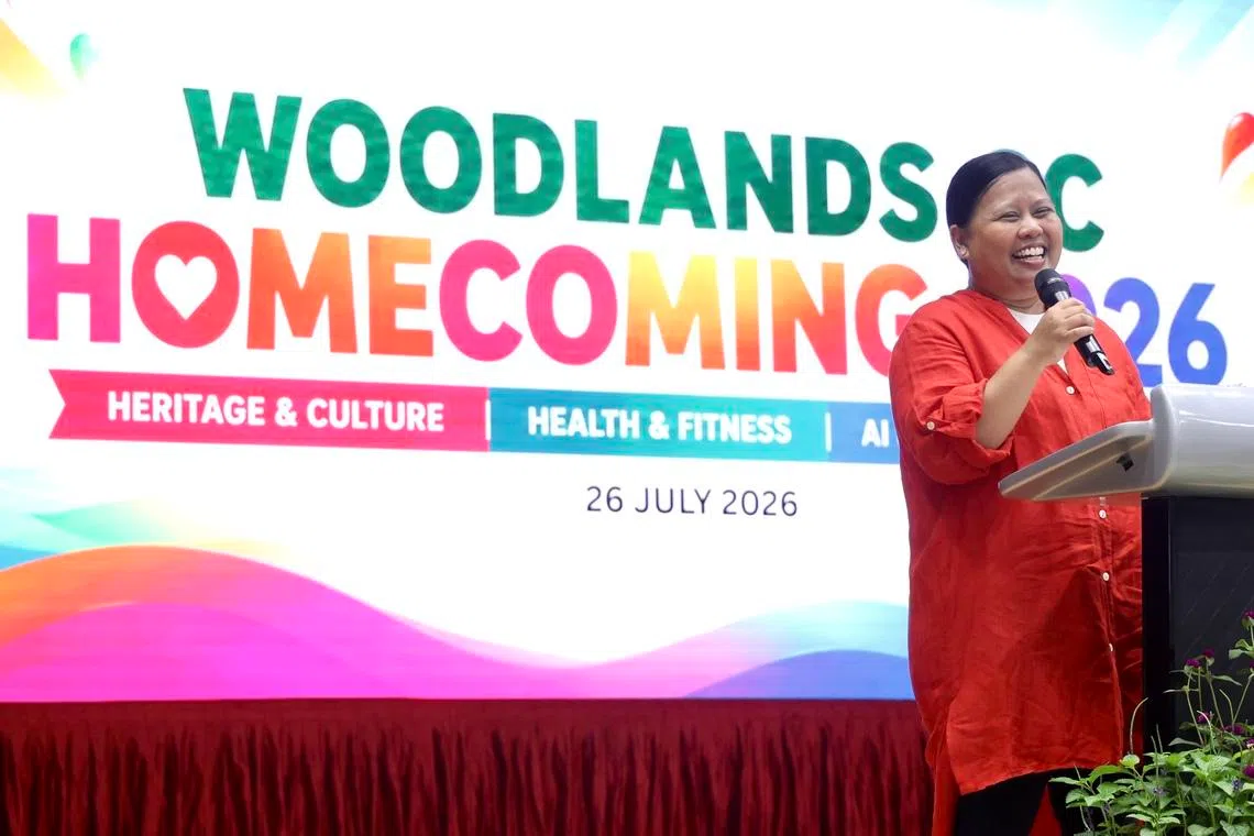 Sembawang GRC MP Mariam Jaafar said that some of the facilities were suggested by residents.
