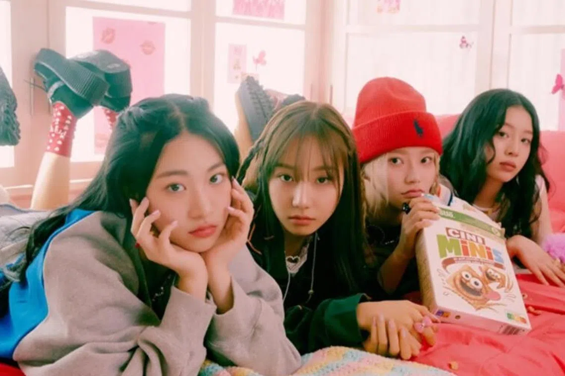 The former members involved in the lawsuit are Aran (left), Saena (second from left) and Sio (right). Remaining member Keena withdrew her appeal in October 2023.