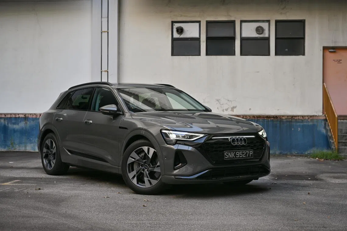 Audi Q8 e-tron on July 27, 2023.