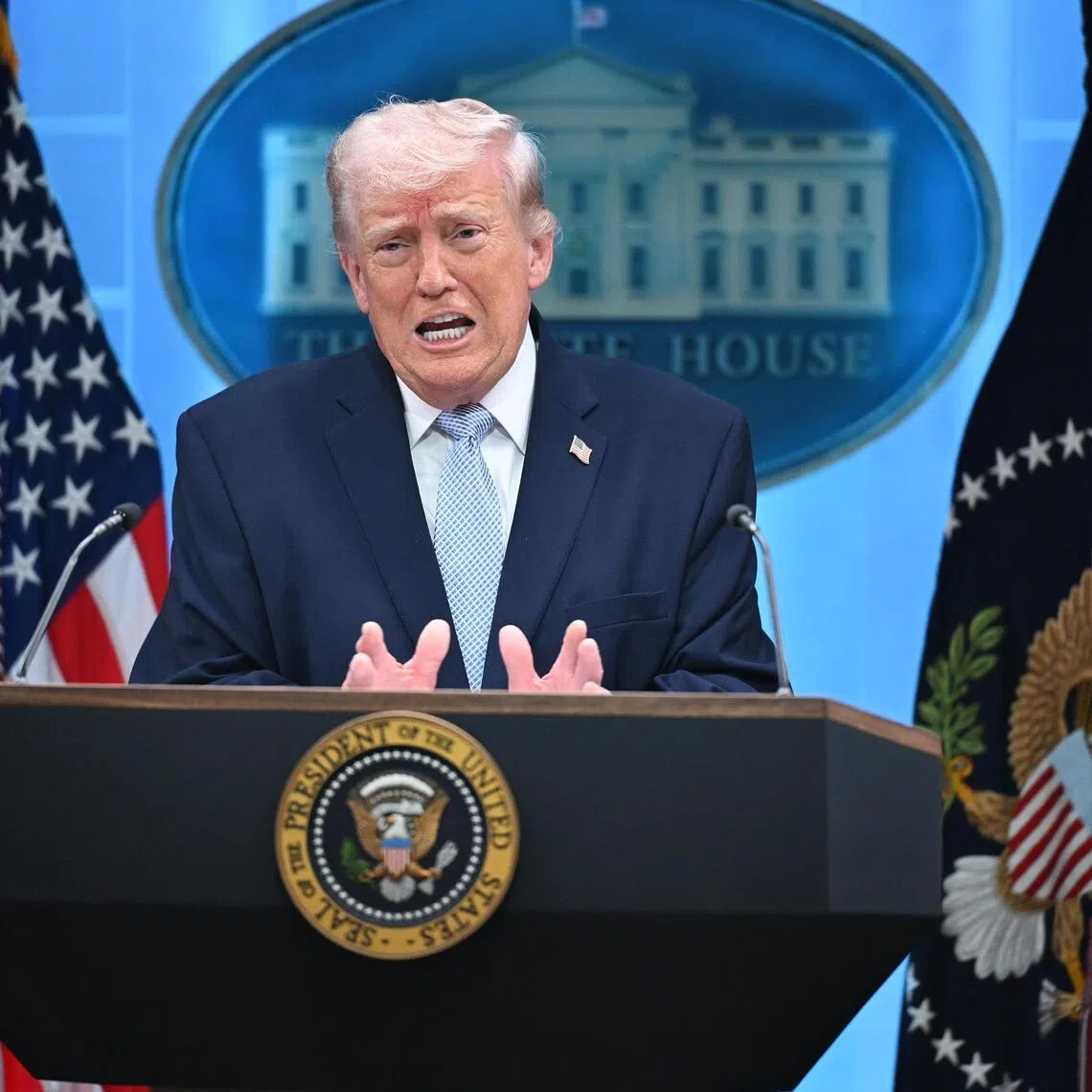 US President Donald Trump made his threats to attack Iran’s civilian infrastructure more explicit, but he said he was still open to an agreement with the country’s leaders.