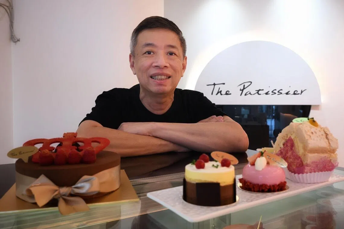 Chow Choon Kit, co-owner of The Patissier cake shop, has taken steps to lower his business’ electricity usage.