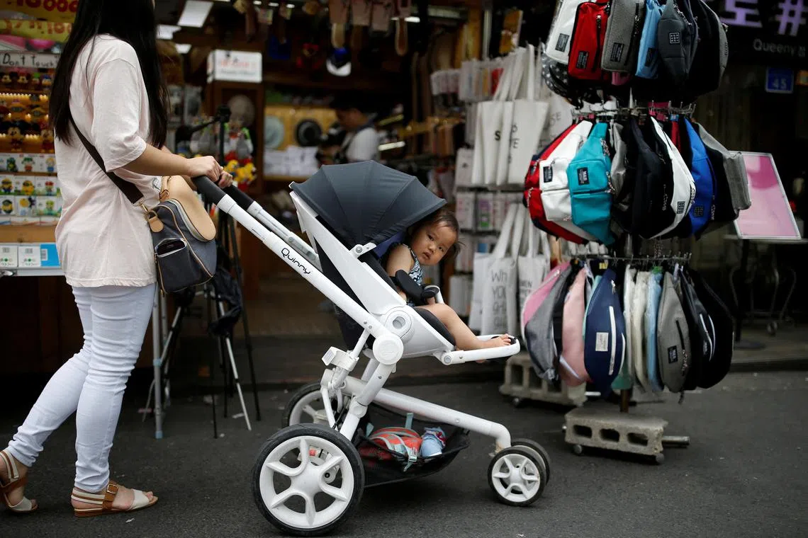 A variety of factors are blamed for the reluctance among South Koreans to have babies, including high costs of living.