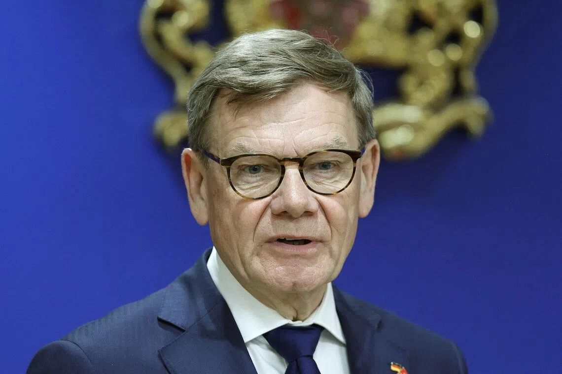 German Foreign Minister Wadephul, in call with Iranian counterpart, demands Hormuz reopening