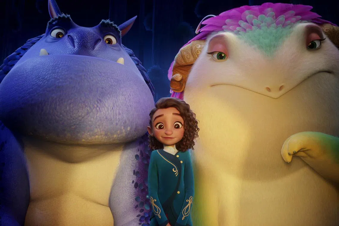 spell27 - (From left) Javier Bardem, Rachel Zegler and Nicole Kidman in Spellbound

source/copyright: Netflix
free for publicity use
upload into Life folder