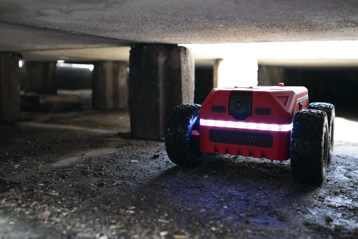 Researchers from SUTD developed a new robot to combat mosquito breeding. Named Sable, it can inspect hard-to-reach areas such as secondary rooftops and drains of housing estates to detect stagnant water and dispense larvicide, thereby reducing mosquito population and lowering risks of mosquito-borne disease outbreaks.