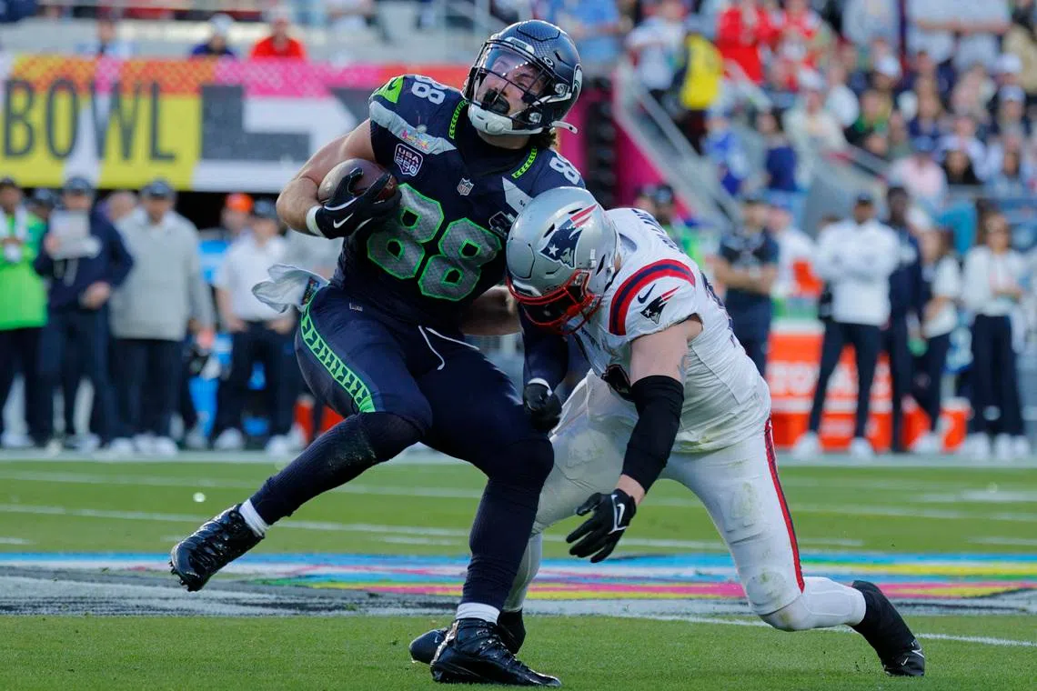 The Super Bowl LX sees the New England Patriots take on the Seattle Seahawks in Santa Clara, California.