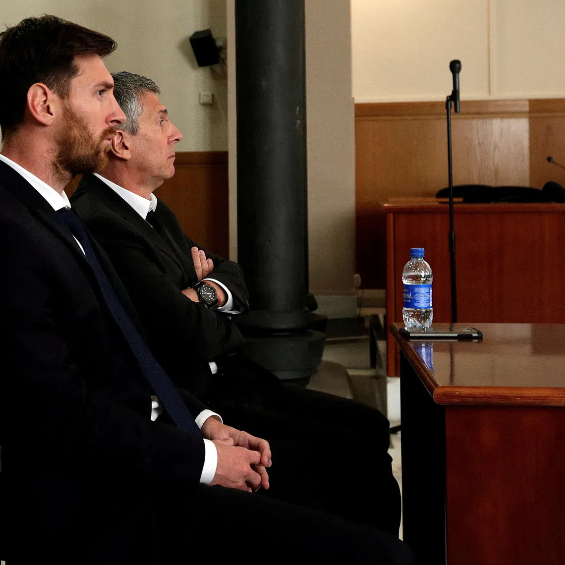 Lionel Messi’s father, Jorge (right), died last week aged 68 at a medical clinic in the Argentine city of Rosario after a long illness.