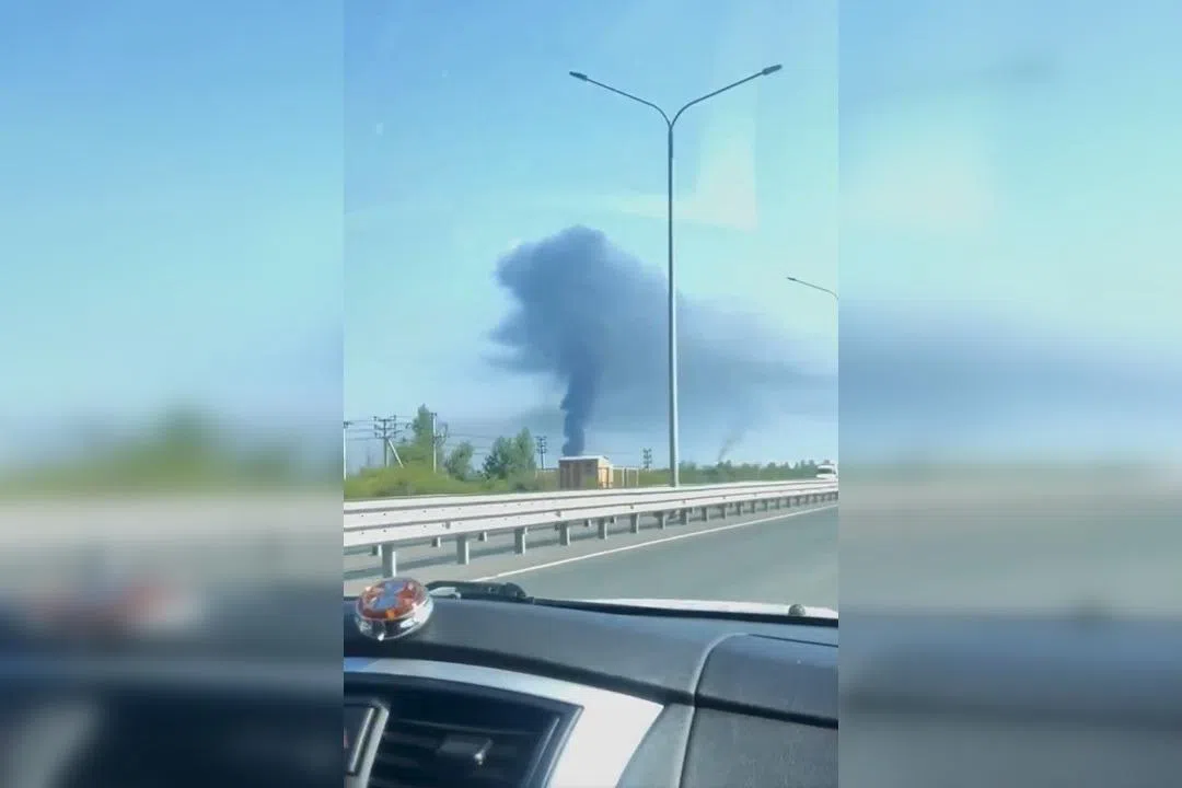 Ukraine drone strike sparks fire at Russia’s Tyumen oil refinery over 2,000km away