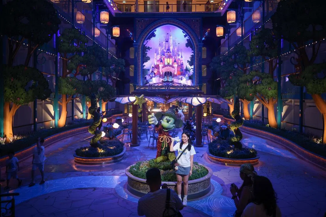 The Disney Imagination Garden.