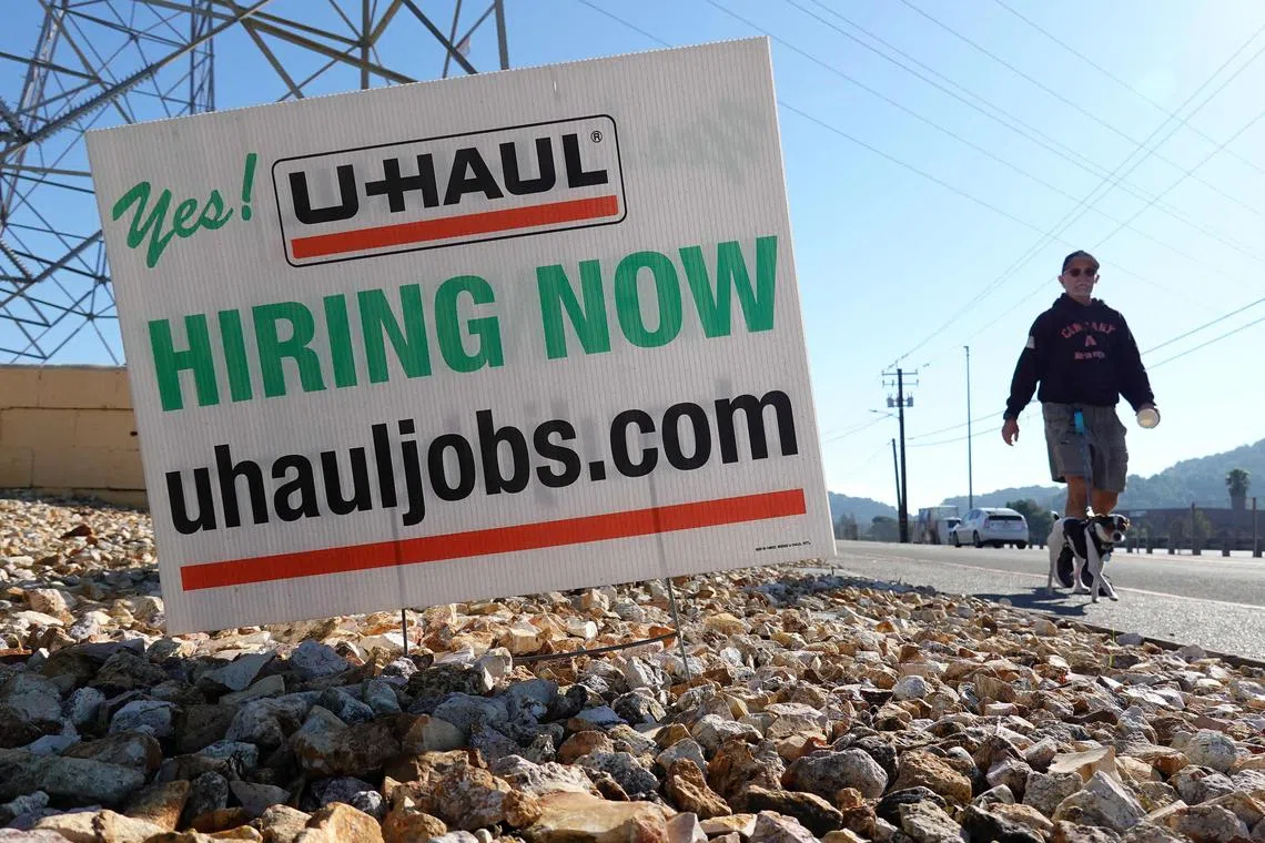The cooling but still-healthy USjob market is likely to keep Federal Reserve officials from cutting interest rates any further in the near term.