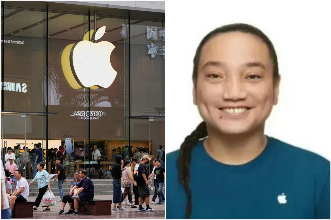 A viral video wrongfully claimed that Apple assigns customer specialists with “pigtails” to service the Chinese market.