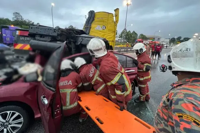 Woman killed, two injured in Chinese New Year crash in Malaysia
