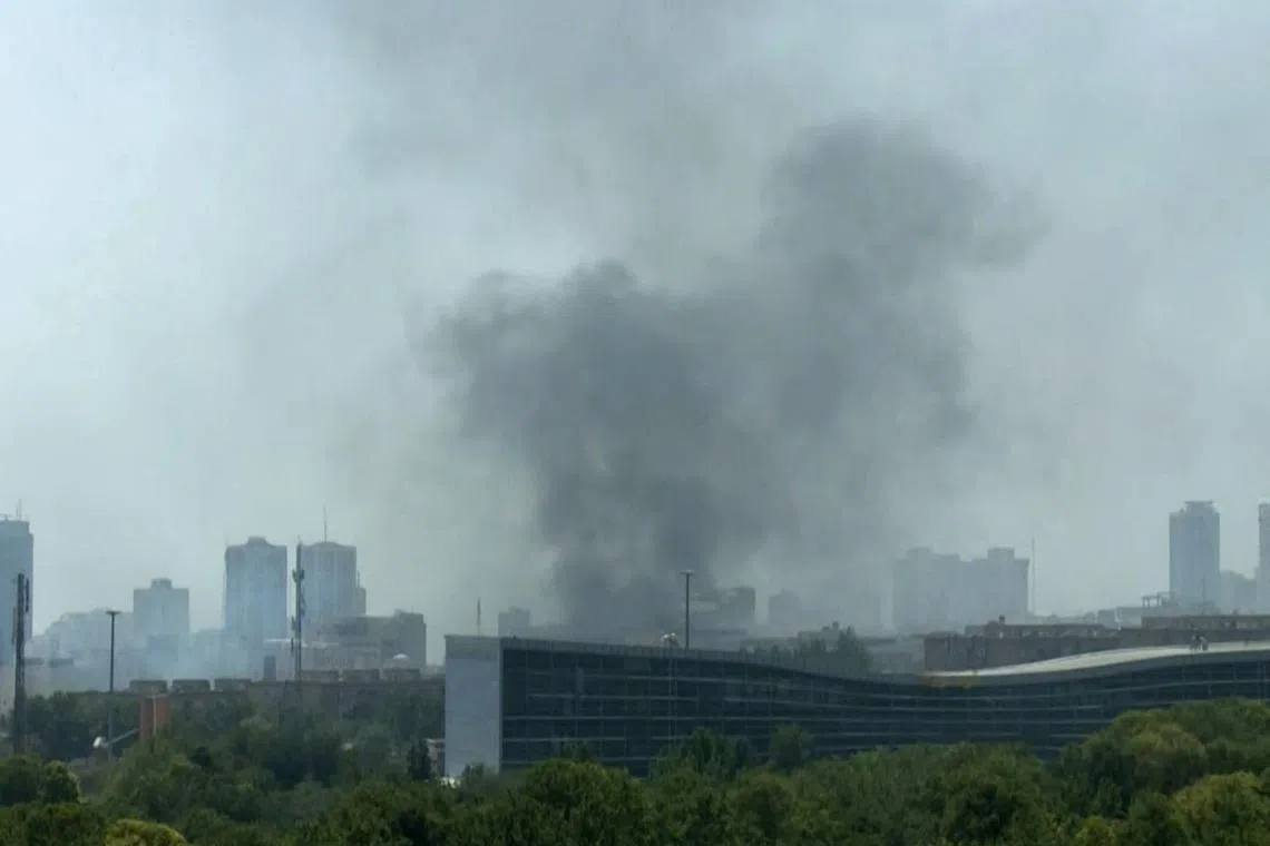 Smoke billowing after Israeli strikes in Tehran on June 23. Israel struck Evin prison in northern Tehran on June 23, a potent symbol of Iran’s governing system.