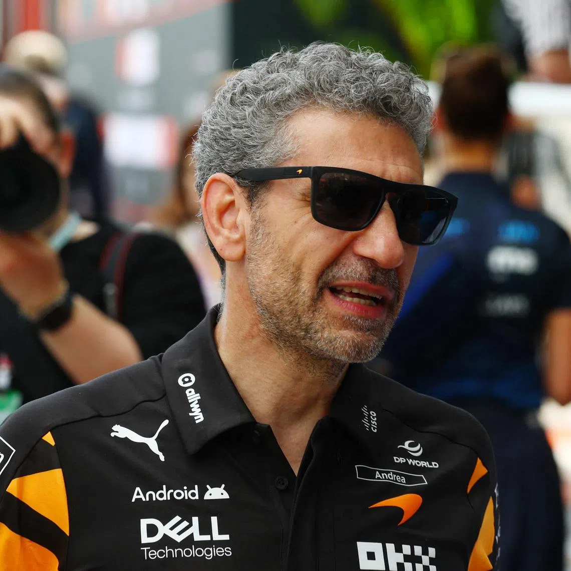 McLaren team principal Andrea Stella ahead of practice and qualifying at the Hungarian Grand Prix.