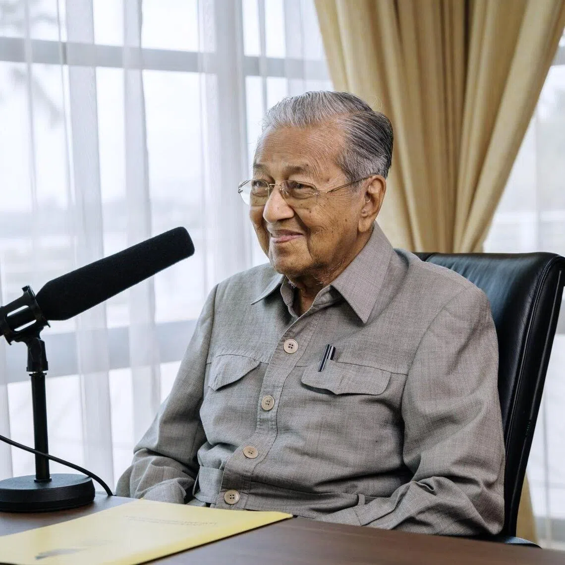 Dr Mahathir said he was puzzled by reports quoting Mr Azam that Malaysia was working with foreign authorities, particularly those in the UK, to examine his assets.