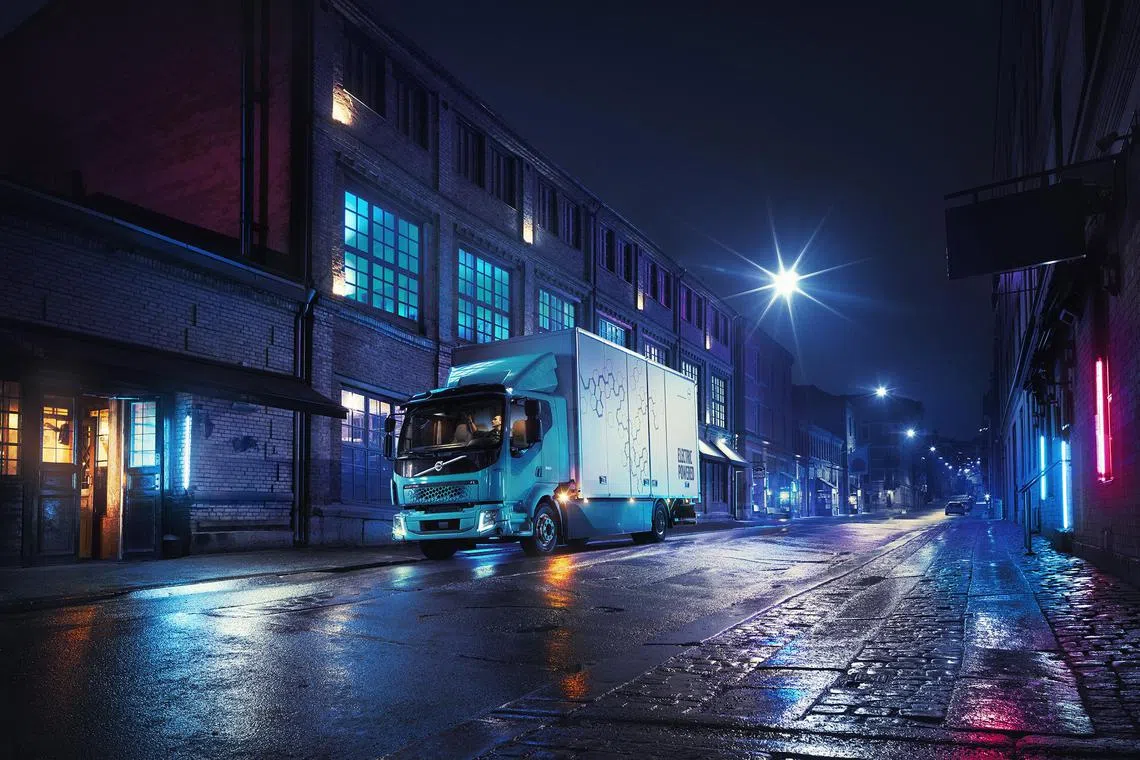 Volvo Trucks started making its first all-electric truck model, the Volvo FL Electric, in 2019.