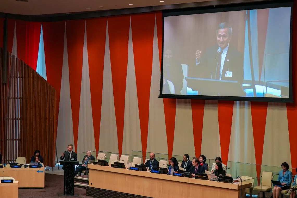 Dr Vivian Balakrishnan hailed the treaty as a victory for international law.