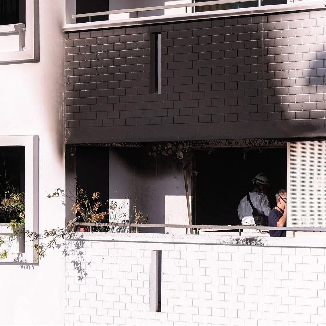 The Singapore Civil Defence Force said they were alerted to the fire at about 3am at Block 763 Choa Chu Kang North 5.