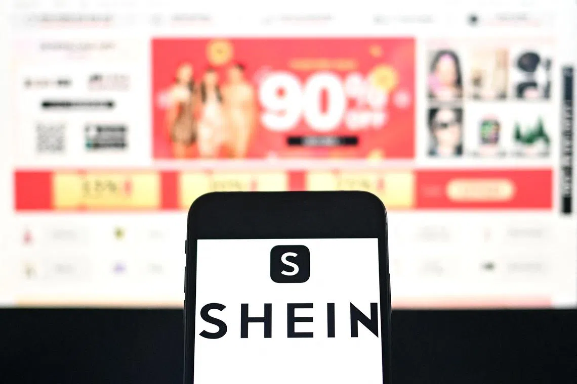 Shein, founded in China in 2012 and later headquartered in Singapore, offers a vast selection of low-priced clothes.