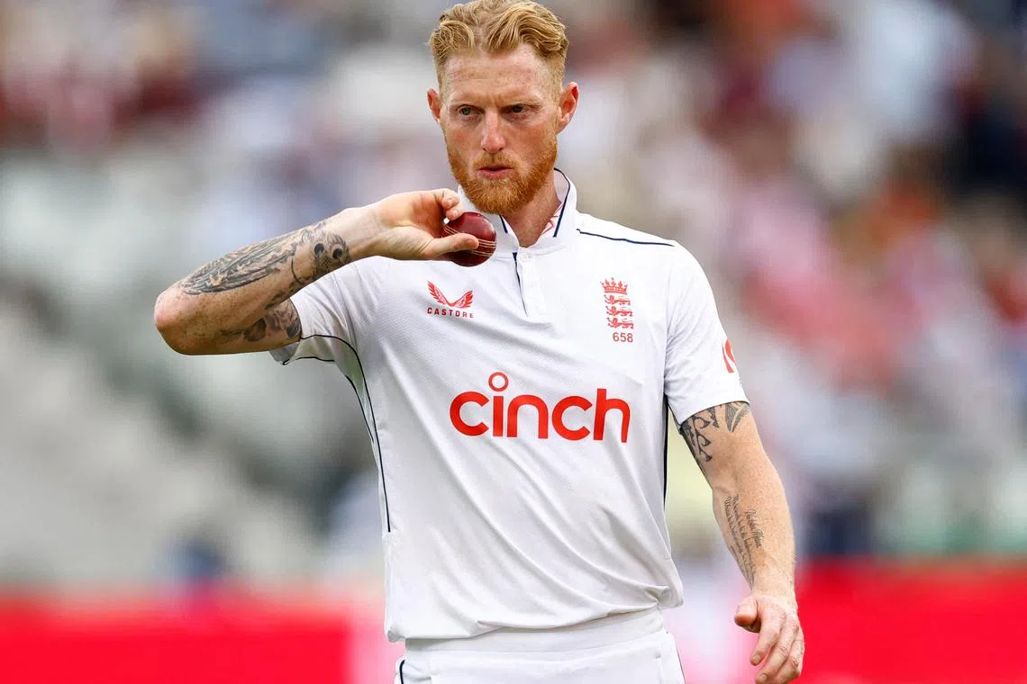 FILE PHOTO: Cricket - First Test - England v West Indies - Lord's Cricket Ground, London, Britain - July 11, 2024 England's Ben Stokes Action Images via Reuters/Peter Cziborra/File Photo