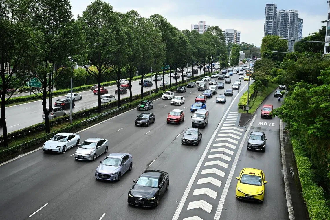 The price of a Category B COE, used to register larger, more powerful cars and EVs, was $129,910.