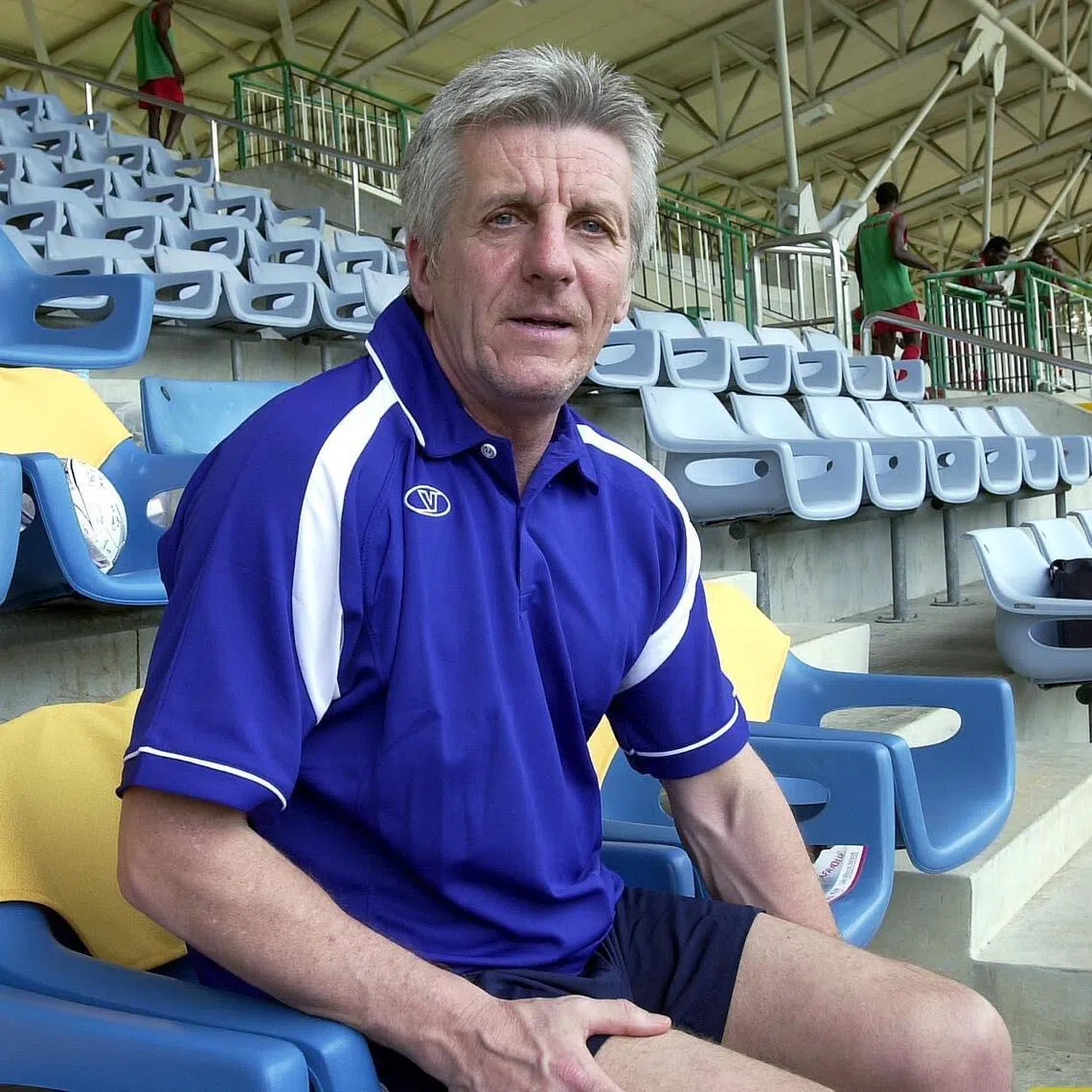 Barry Whitbread led the Lions from 1995 to 1998, during which Singapore won the Tiger Cup in 1998.