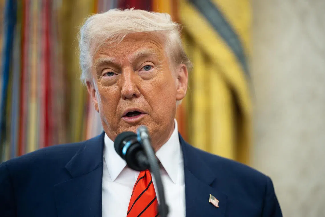 Mr Trump did not provide any further details.