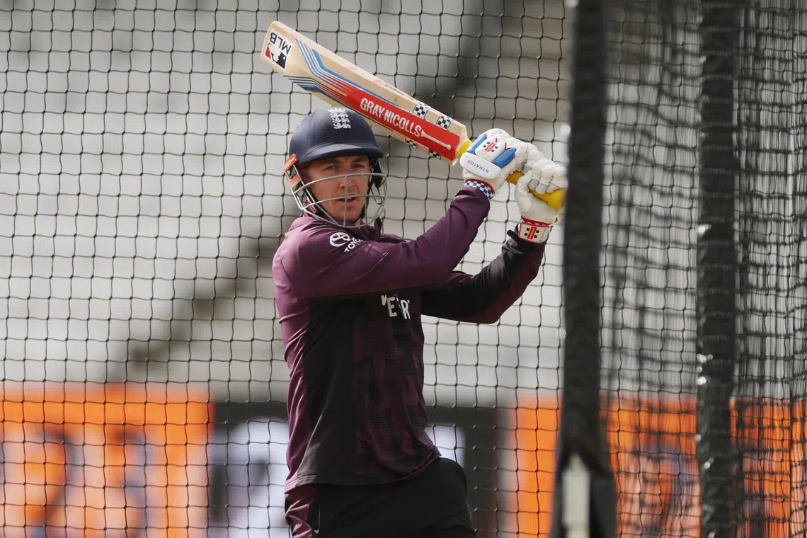 Cricket - England Practice Session - Headingley, Leeds, Britain - September 1, 2025 England's Harry Brook during practice Action Images via Reuters/Lee Smith