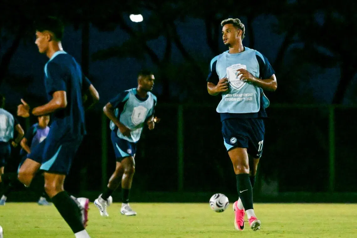 Fit-again Irfan Fandi looks to helm Lions defence at Asean Championship