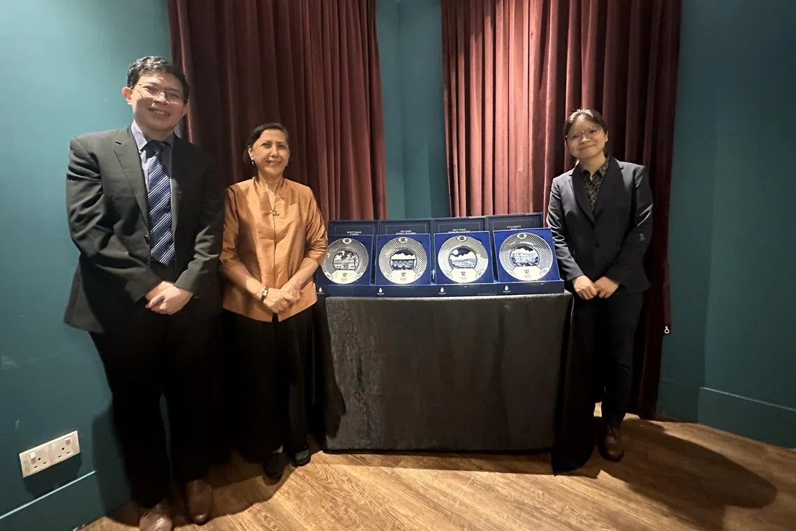 The Gloria Lee Woo Award will provide funding for research projects led by (from left) NUH senior consultant Cyrus Ho, NUS Associate Professor Noor Aisha Abdul Rahman and NUS Assistant Professor Shan Xiaoyue.