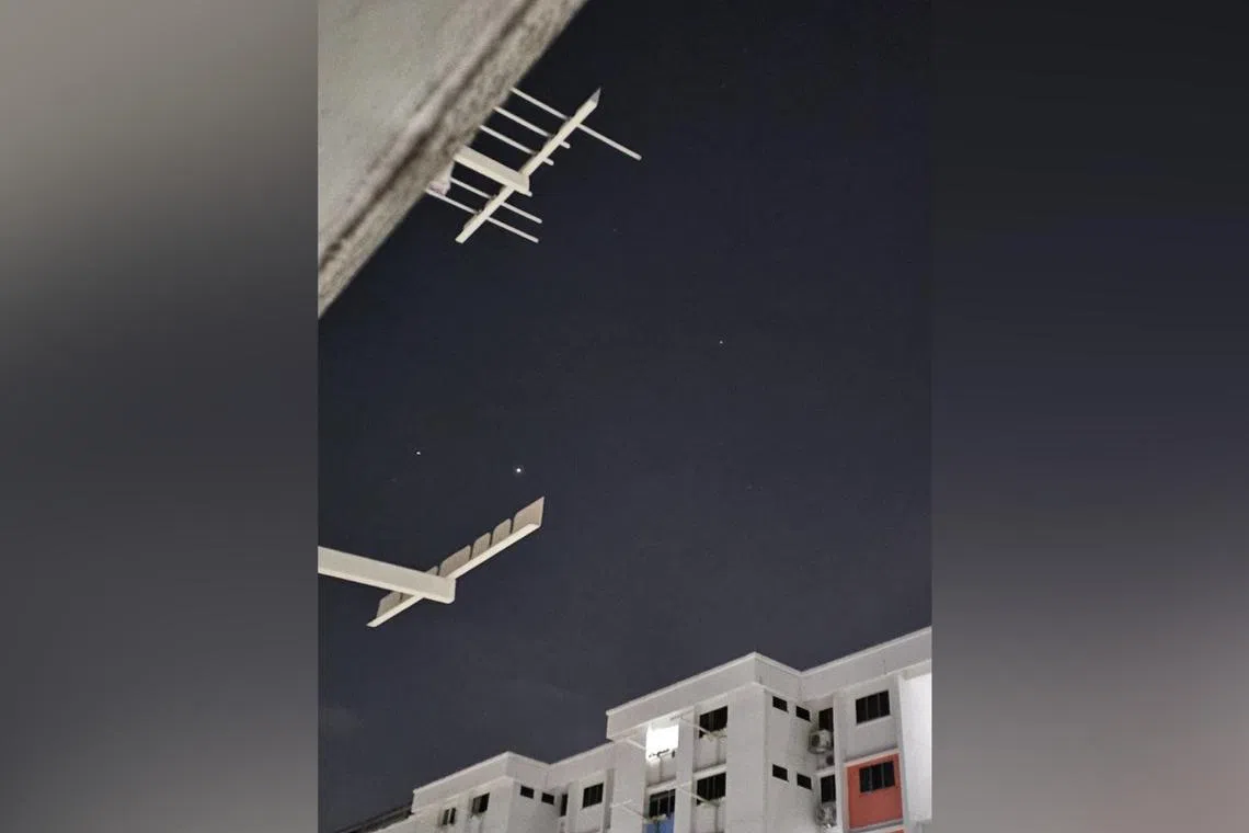 Mars was in opposition on Jan 16 and was visible from Singapore.