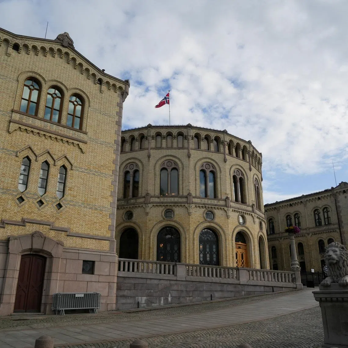 A general view shows Norway's parliament in Oslo, Norway September 6, 2025. REUTERS/Tom Little