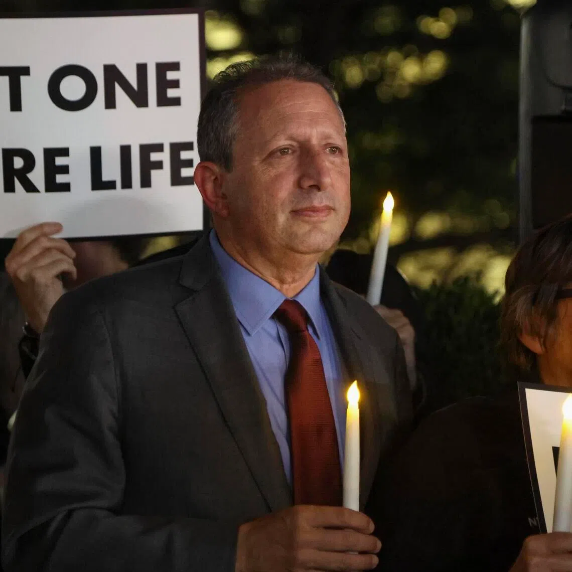 Brad Lander, a US Democratic party candidate for Congress, wrote on X that he had been detained by the military along with rabbis and volunteers.