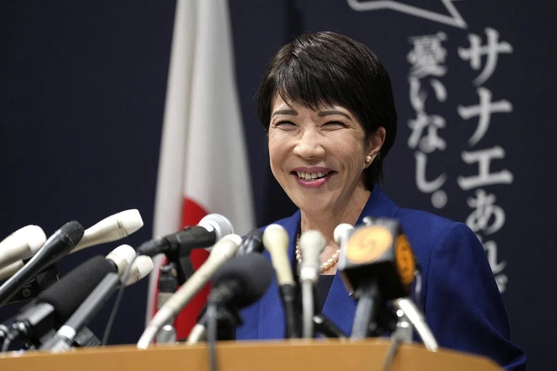 Ms Takaichi is currently the only woman to have officially declared an intention to contest the LDP election. 