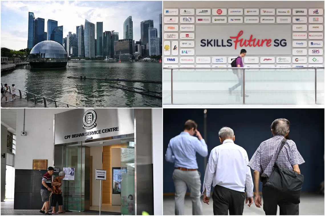 Prime Minister and Finance Minister Lawrence Wong tackles cost pressures and supporting firms and employees in preparing for future challenges. 