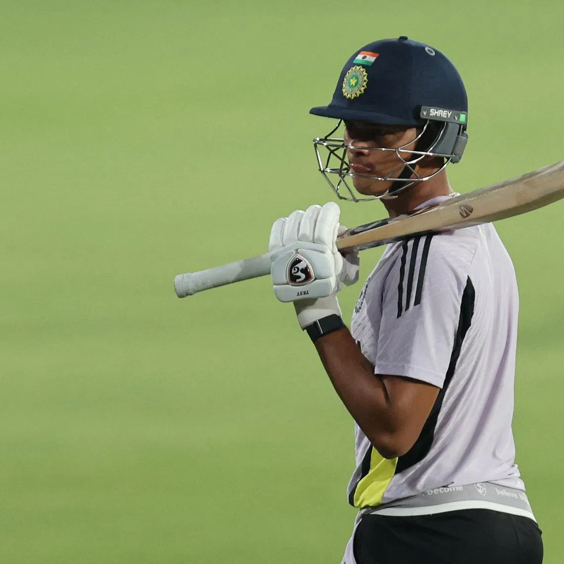 Cricket - Second One Day International - India Practice - Barabati Stadium, Cuttack, India - February 8, 2025 India's Yashasvi Jaiswal during practice REUTERS/Amit Dave/File Photo