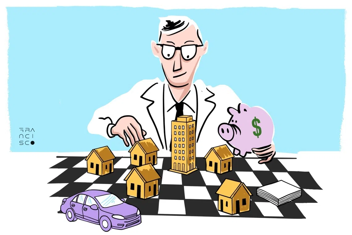 The real estate agent was so flushed with money that he paid for his $668,000 HDB flat in cash. 