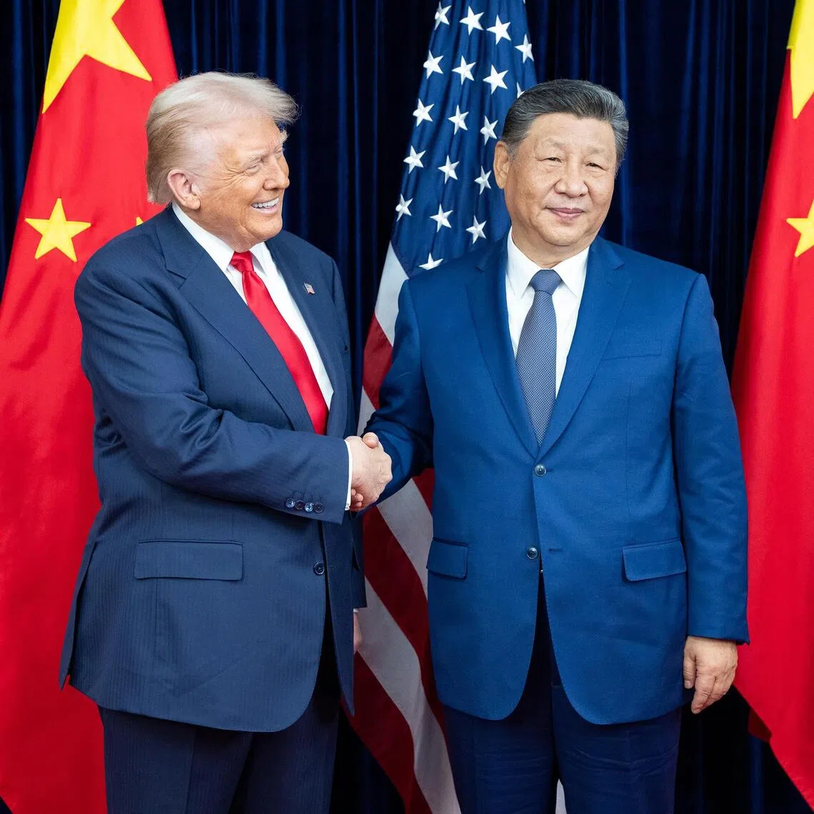 President Donald Trump is promoting the G2, a partnership between the US and China that can address the world’s great economic, security and political problems. PHOTO: HAIYUN JIANG, NYTIMES