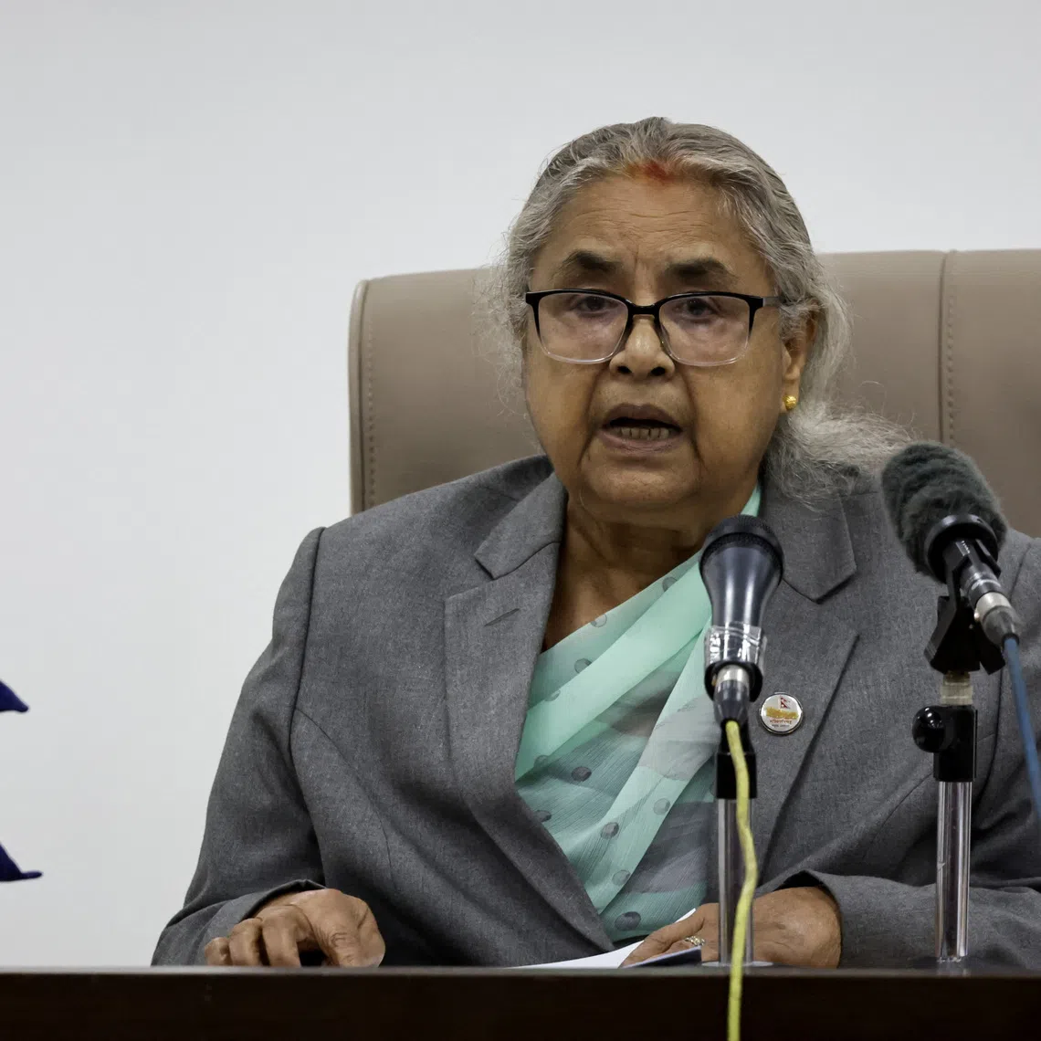 Nepal's interim prime minister Sushila Karki called on all parties to "refrain from unwanted political provocation".