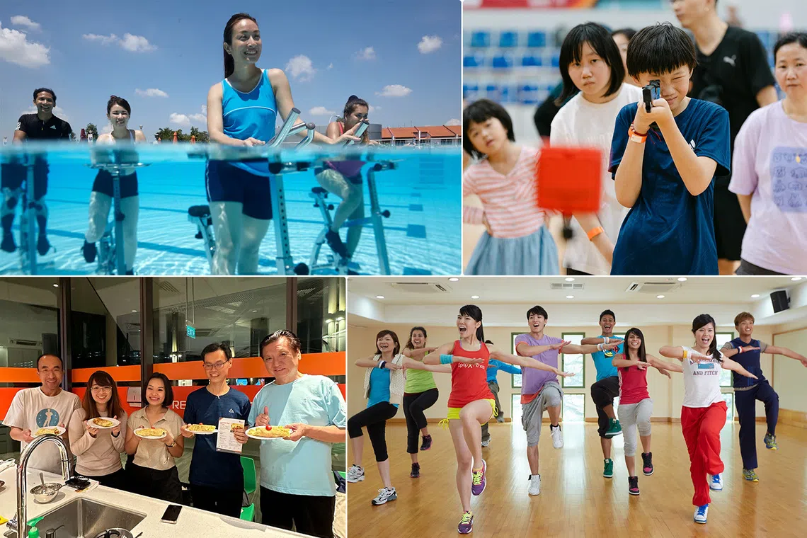 From high-energy workouts to hands-on learning, ActiveSG’s programmes offer something for everyone. 