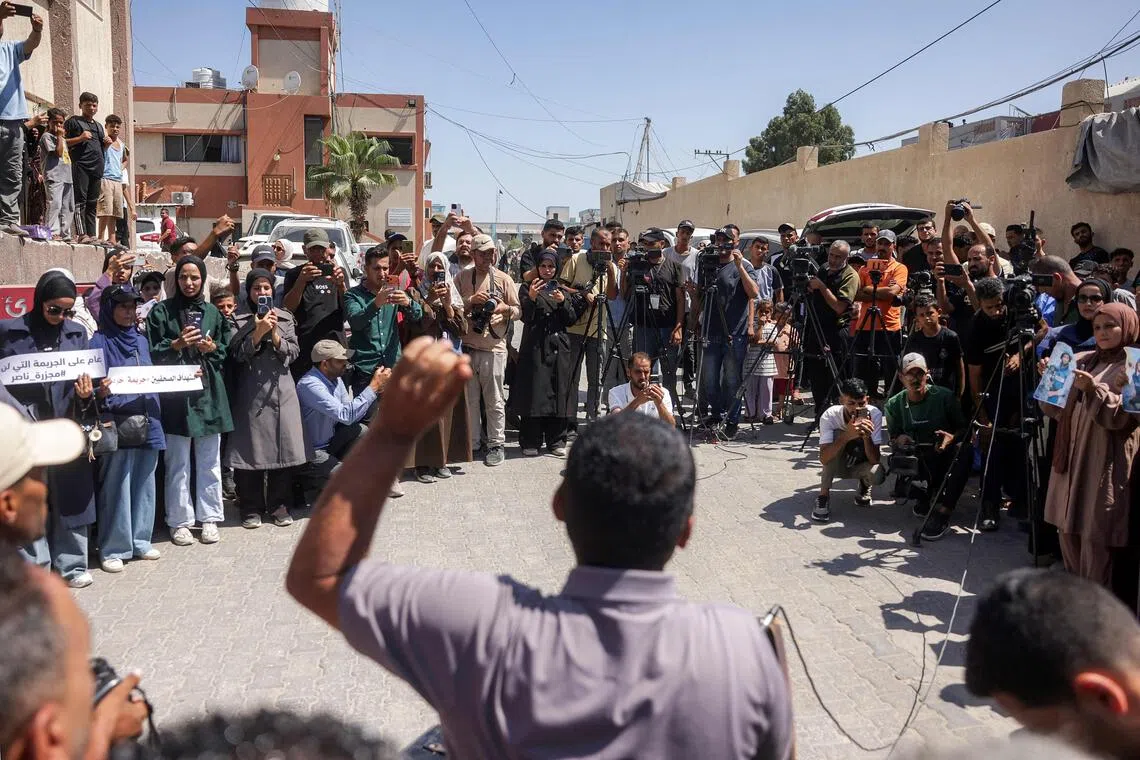 Journalist group drops 22 from Gaza war dead after listed as combatants