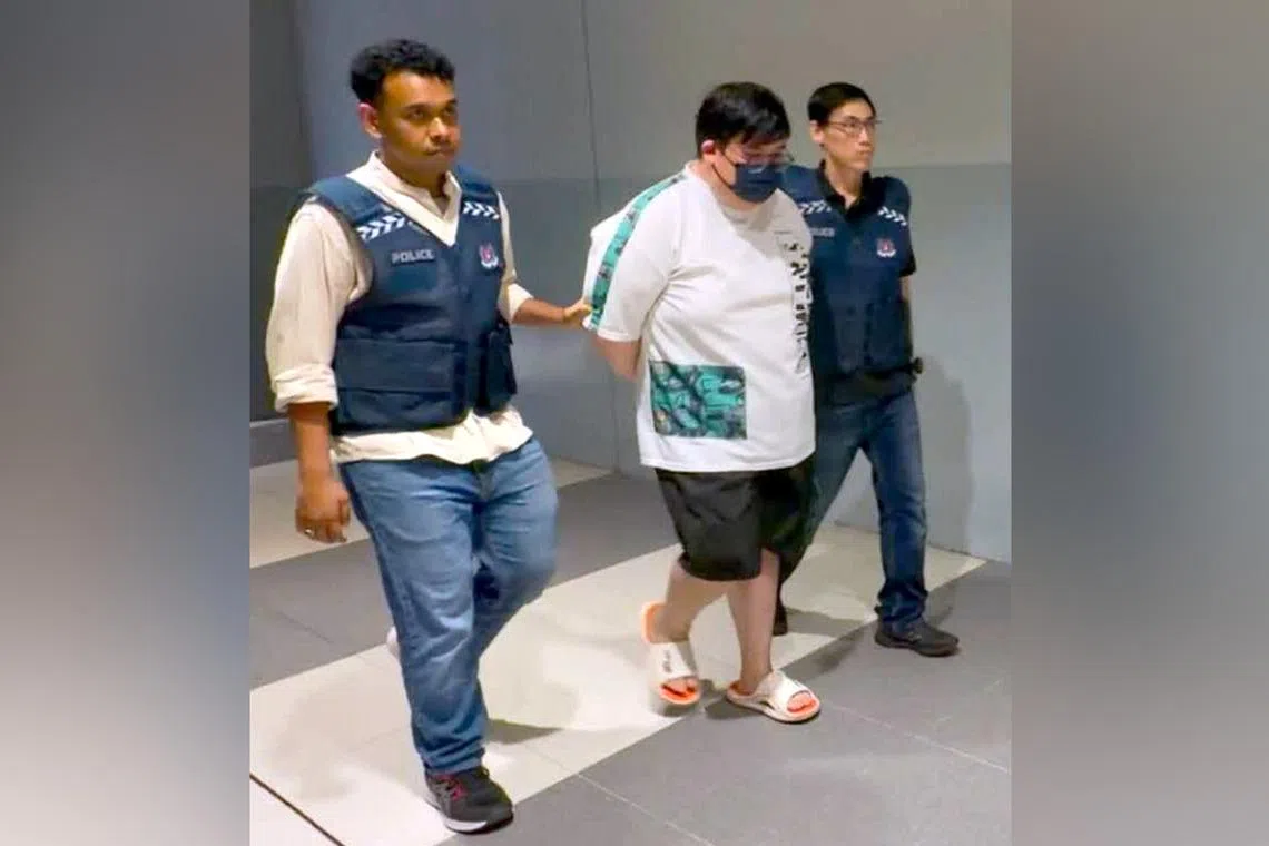 Tan Kian Hoa was detained in Malaysia on July 20 and was handed over to the Singapore Police Force the next day.