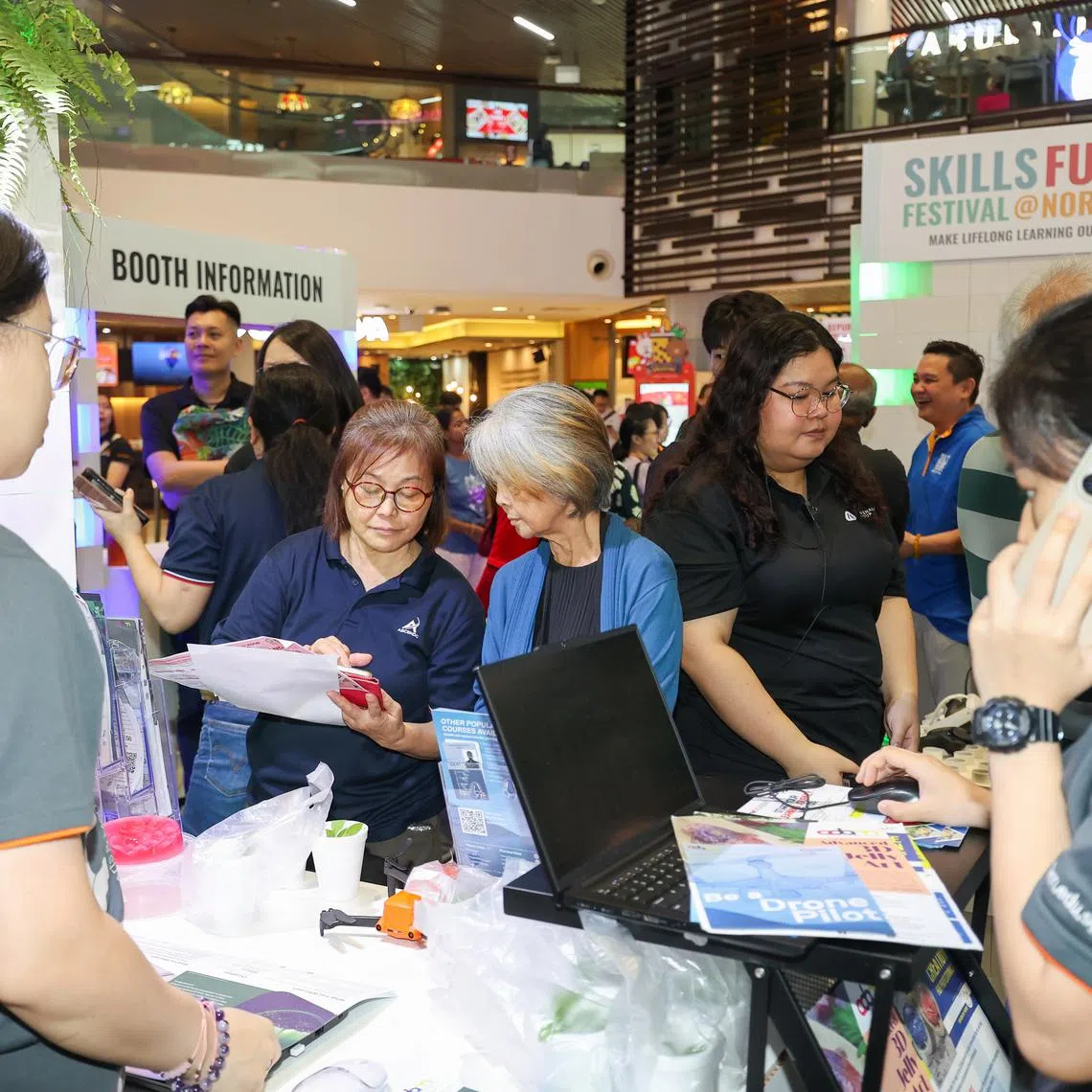 The portal was launched on Aug 2 at the SkillsFuture Festival @ North West at Causeway Point in Woodlands.