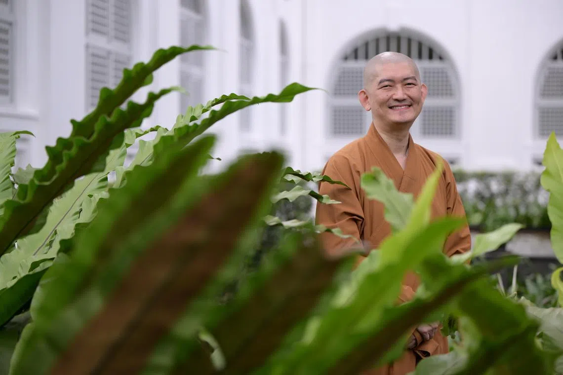 Venerable You Guang, who has lived with severe asthma for more than two decades, is among those currently involved in the programme.