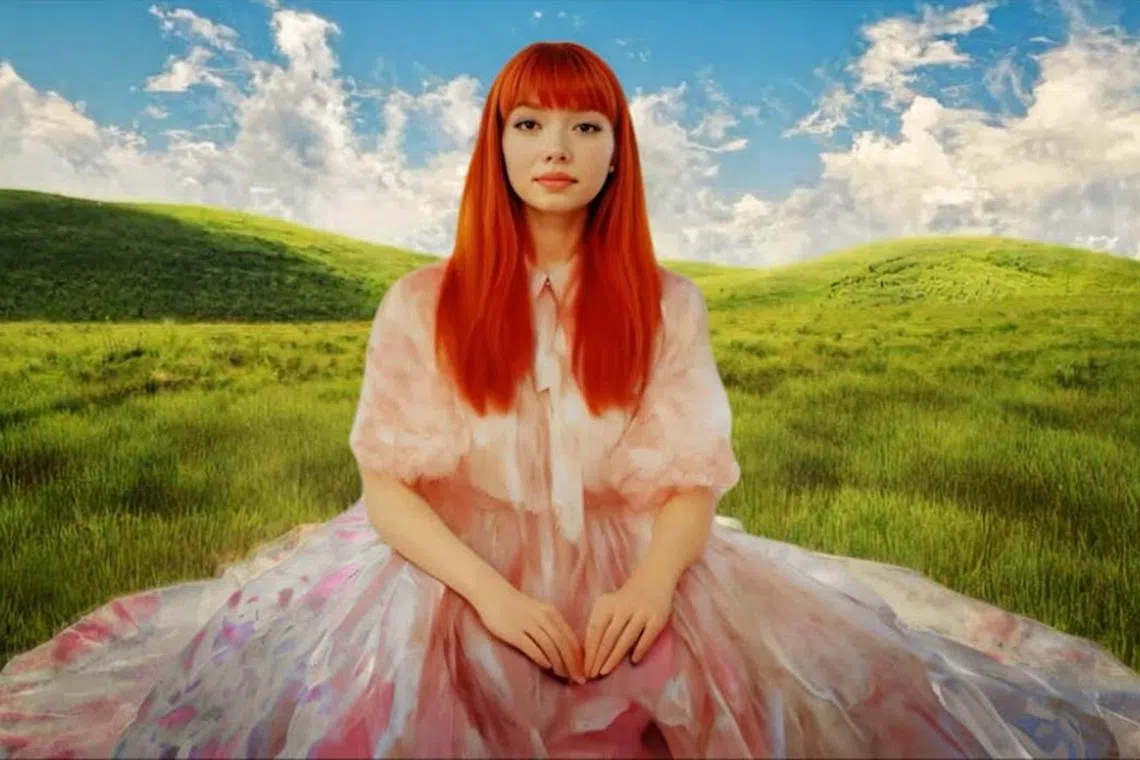 Would you trust Eva with your secrets? Shavonne Wong's work is an AI interface that visitors can talk to at Art SG. 