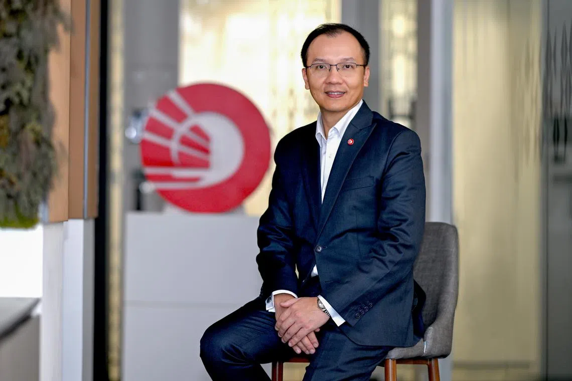Wilson He, Managing Director, OCBC Securities.

PHOTO: OCBC