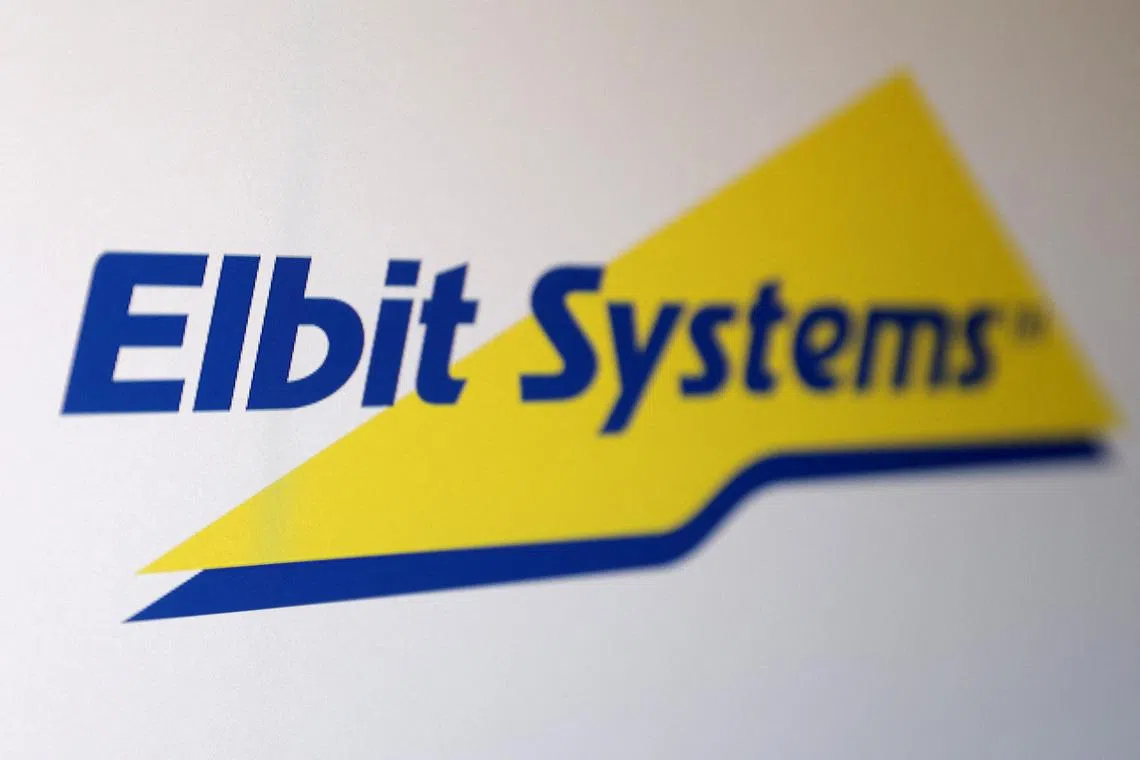 Elbit Systems logo is seen in this illustration taken July 26, 2025. REUTERS/Dado Ruvic/Illustration