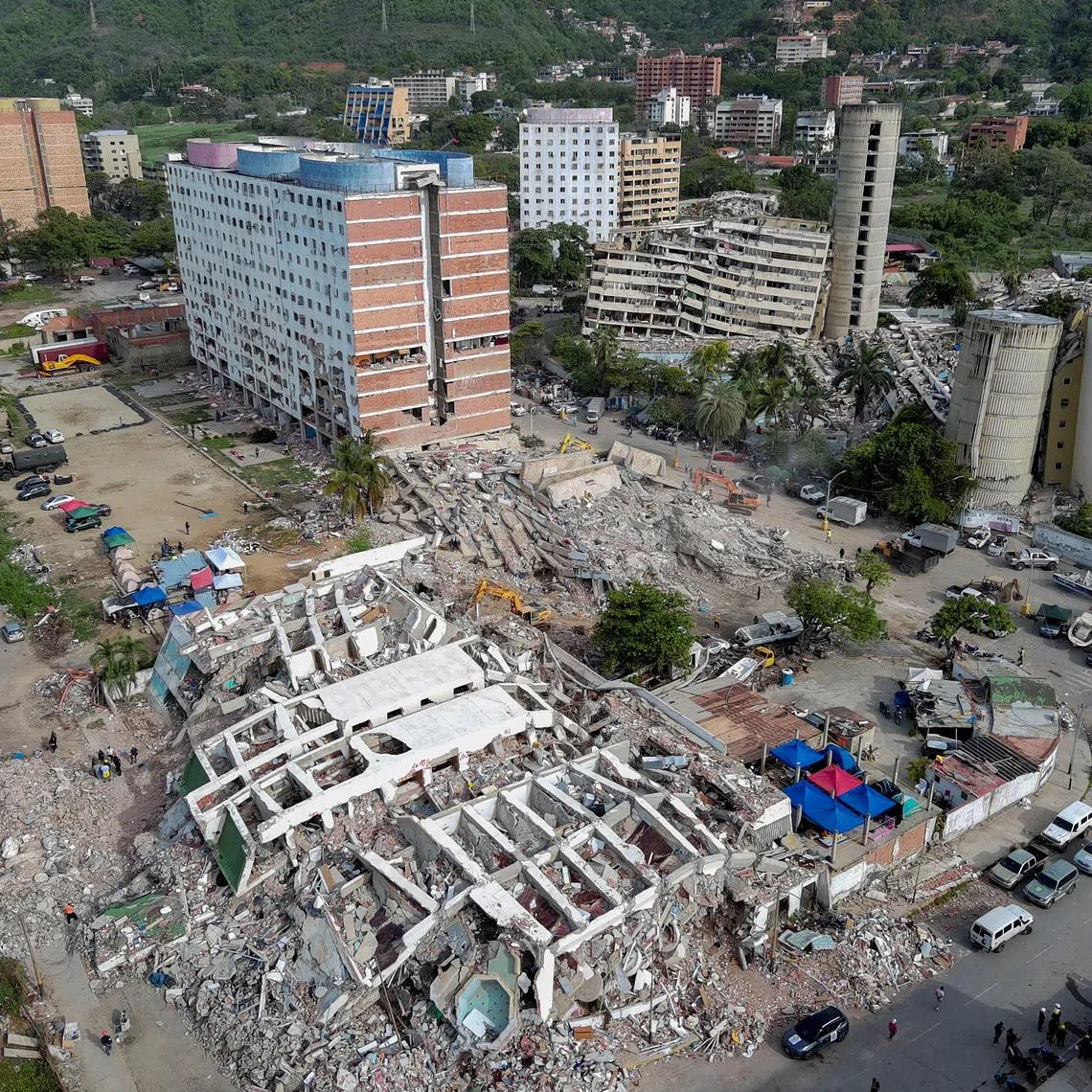 More than 300 of the dead have not yet been identified, after two earthquakes struck Venezuela on June 24.
