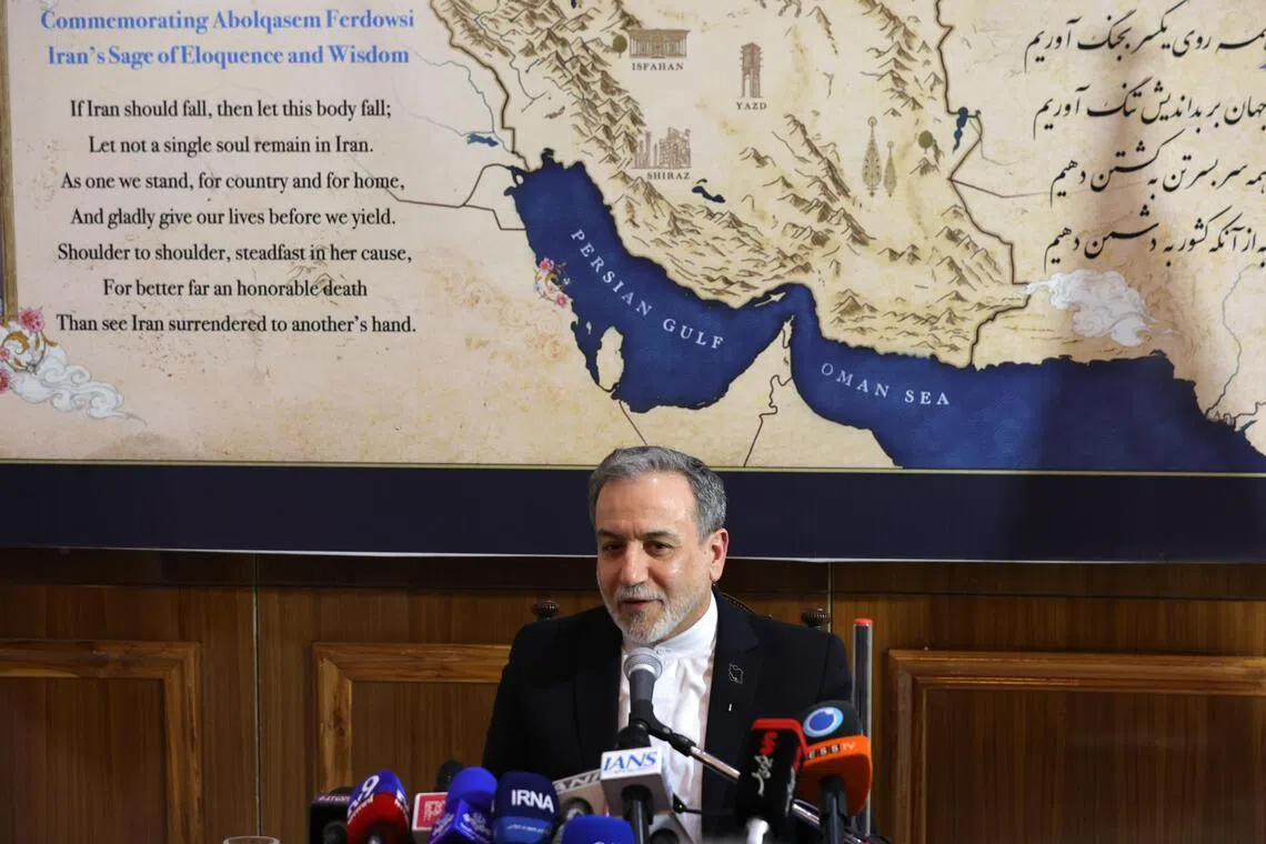 Iran's Foreign Minister Abbas Araghchi said Iran’s armed forces are ready to strike Israel if it attacks Beirut.