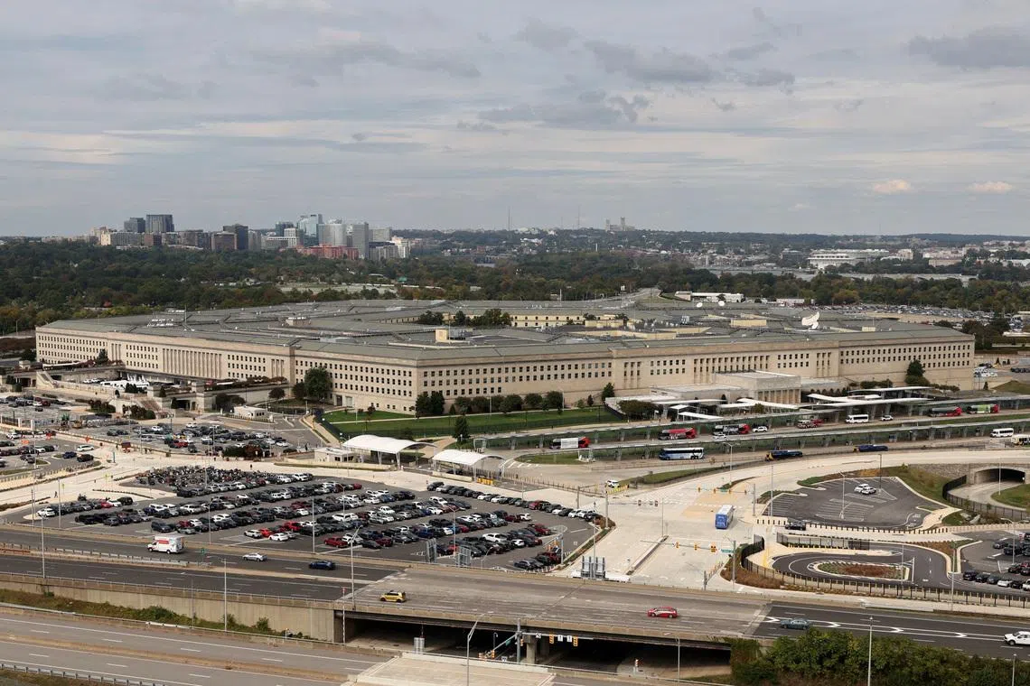 A general view of the Pentagon in Washington, D.C., U.S., October 15, 2025. REUTERS/Kevin Lamarque